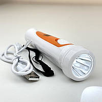 Ліхтар акумуляторний ручний 1Вт IP20 9000K ZOLA