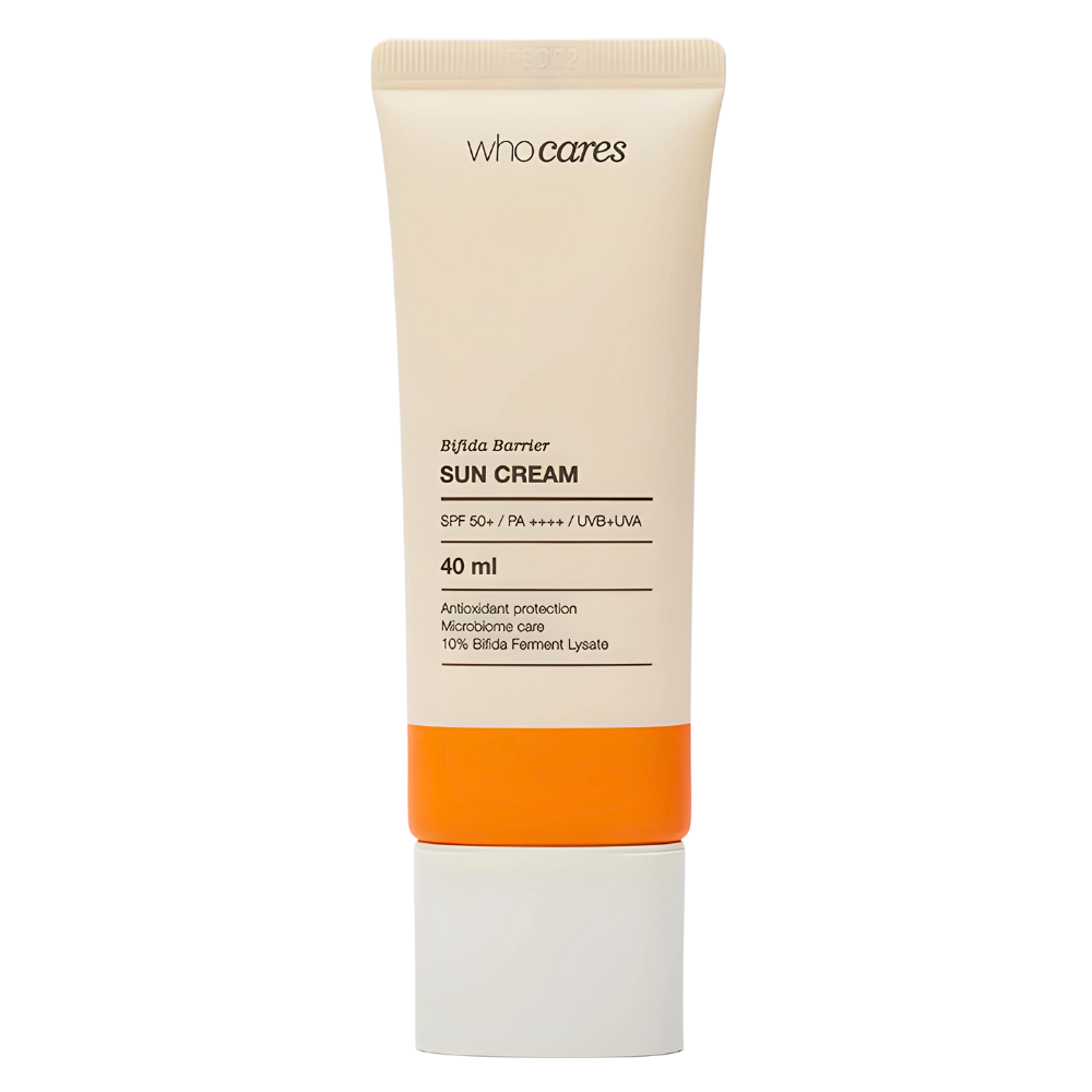 Сонцезахисний крем з антиоксидантним захистом WhoCares Bifida Barrier Sun Cream 40 мл
