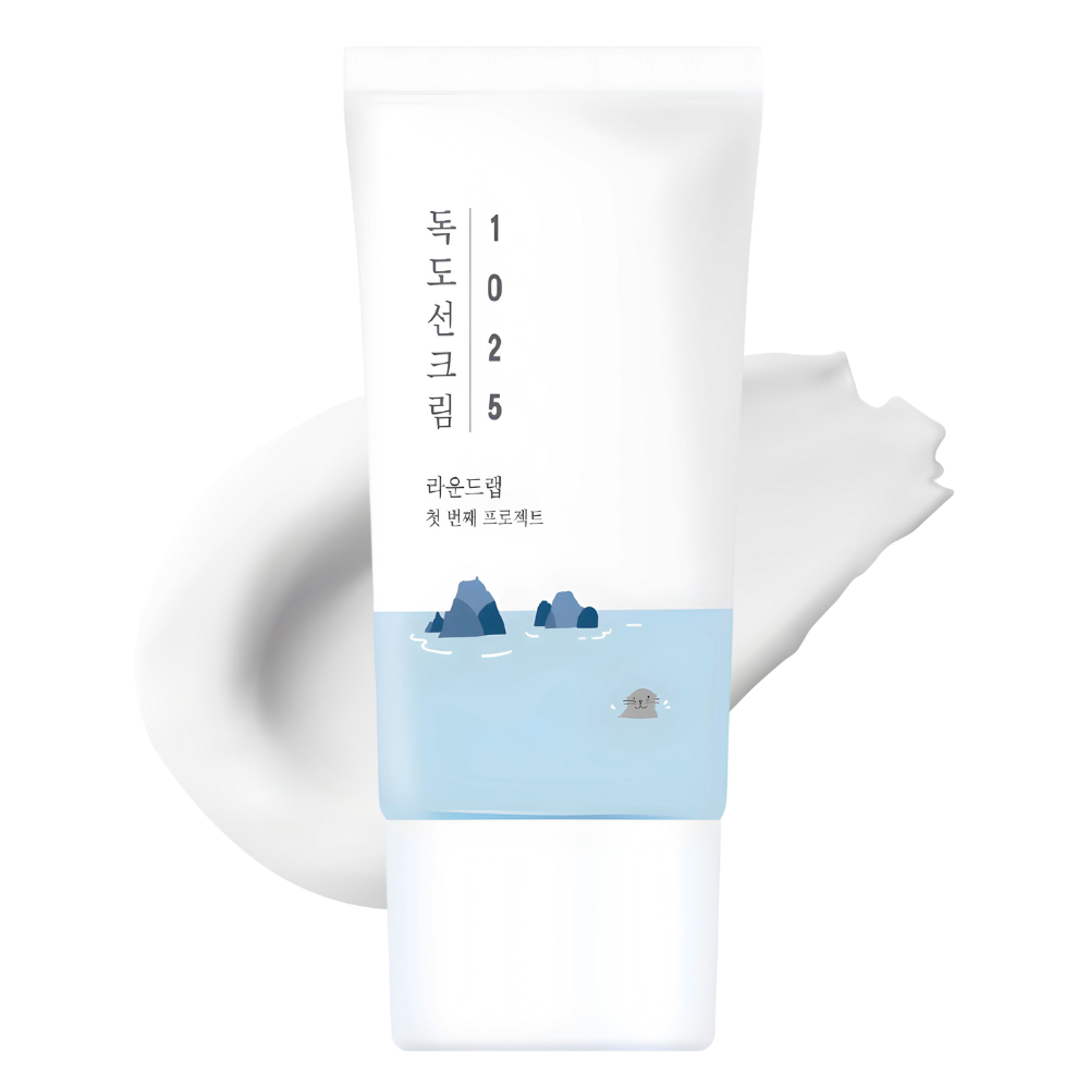 Сонцезахисний крем з морською водою ROUND LAB 1025 Dokdo Sunscreen 50 мл