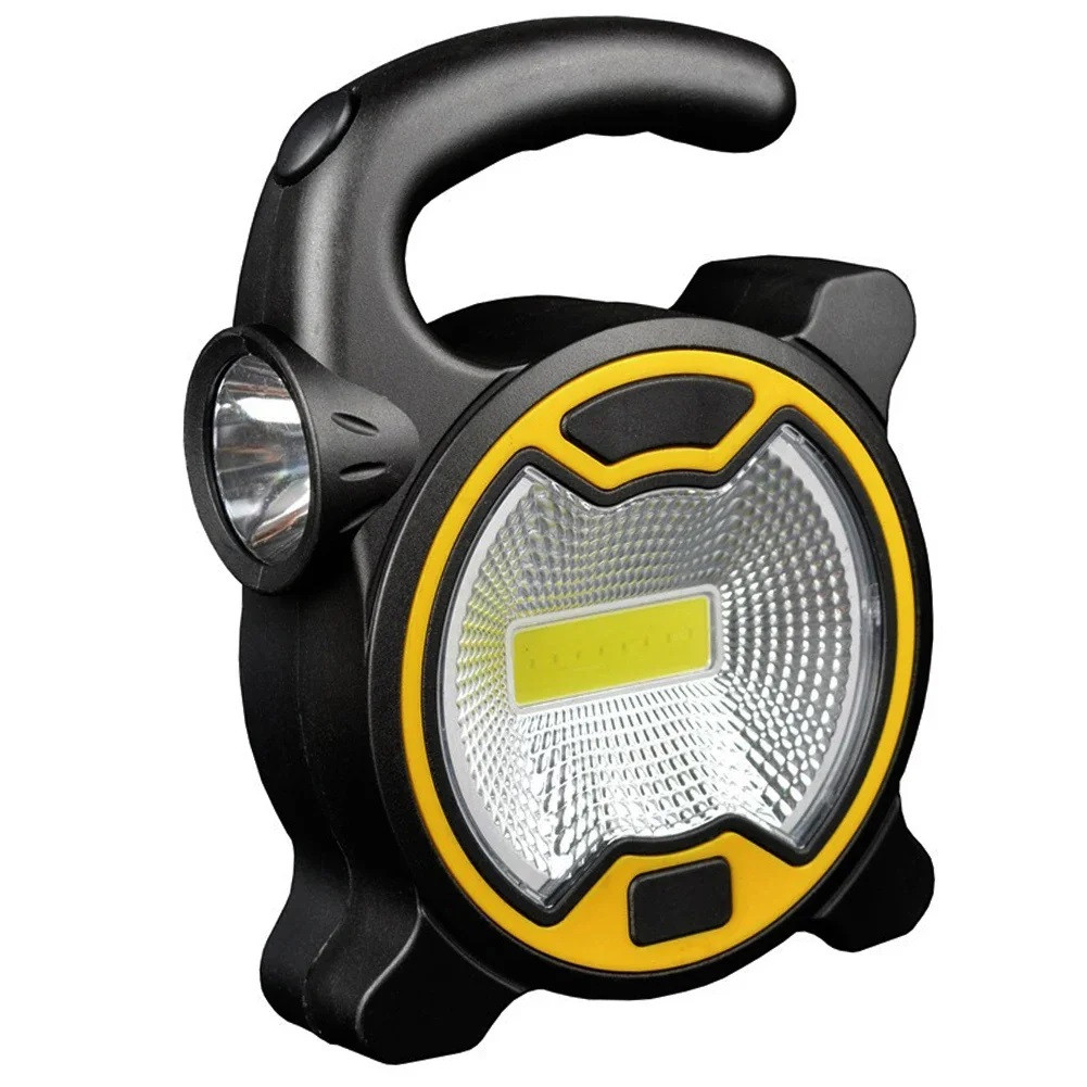 Ліхтар кемпінговий Bailong BL-1808 LED+COB 3xAA Yellow (7_00705)