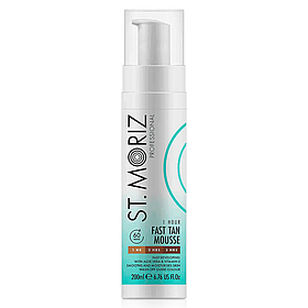 Автобронзат-мус для експрес засмаги St. Moriz Fast Tan Mousse 200 мл