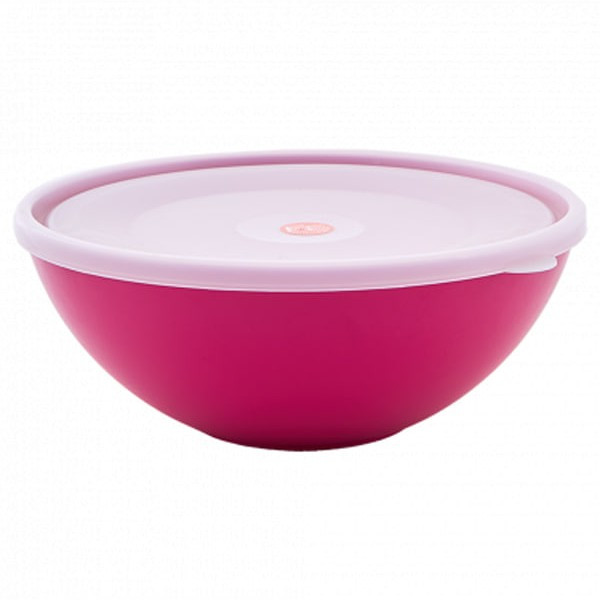 Миска  2л з кришкою (темно-рожевий) А167017-69 Алеана, фото 1