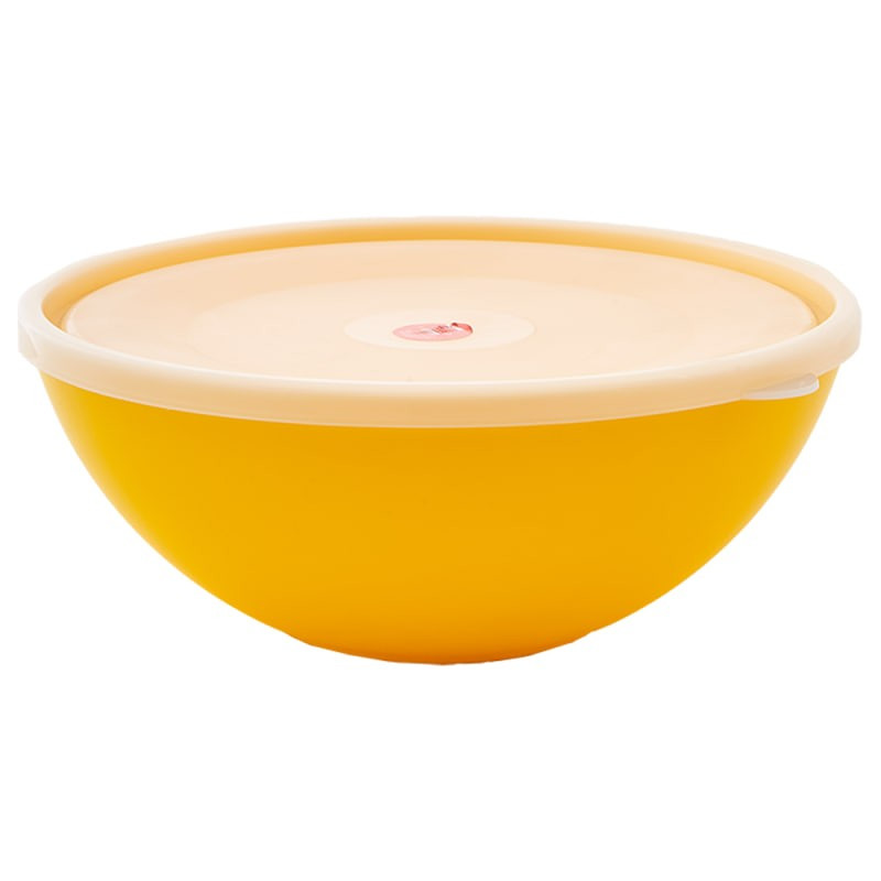 Миска 3л з кришкою (темно-жовтий) А167018-63 Алеана, фото 1