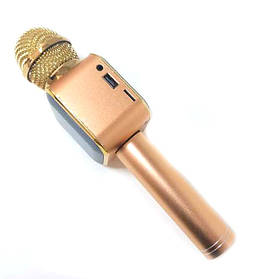 Караоке мікрофон wster WS-1818 золото чохол SV227