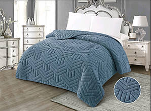 Покривало Mellory Home Шиншила - Кролик 200*230 - бірюза