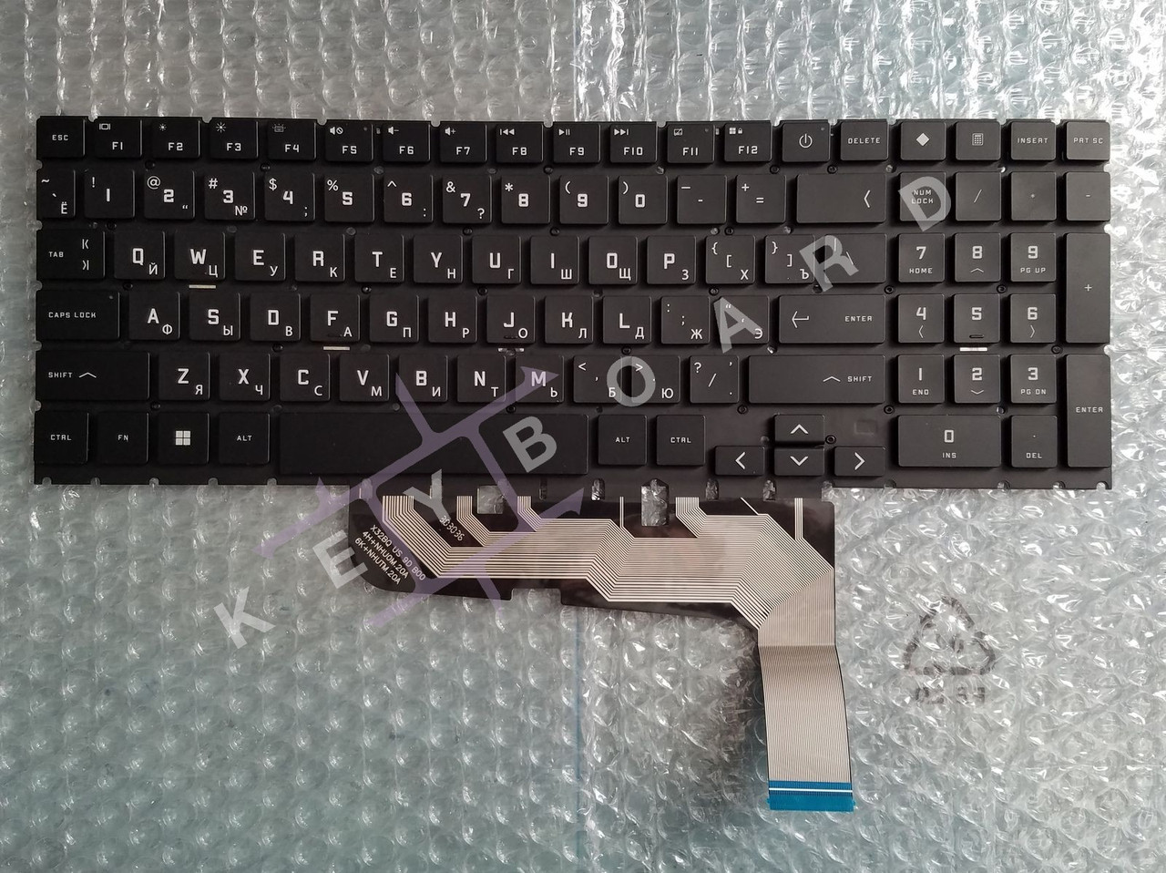 Клавіатура для ноутбука Hp Omen 16-B0014UR, 16-B0014, фото 1