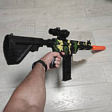 Топовий Дитячий іграшковий автомат M416 м'які кулі на акумуляторі, фото 2