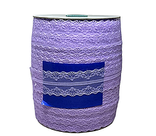 ОПТ - Мереживо Адель 4 см, колір бузковий, 10 метрів, Бузковий