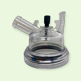 Кришка колектора збірна 140см3 із прозорого пластику для доїльних апаратів