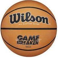М'яч баскетбольний Wilson GAMBREAKER BSKT OR розмір 6, фото 1