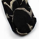 Чоловічок з капюшоном тринитка на флісі Stars зріст 62 см (1 - 3 місяці) Malena Чорний з принтом, фото 4