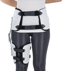 Тазостегновий бандаж жорсткий, універсальний, ортез на тазостегновий суглоб W524 Wing Med