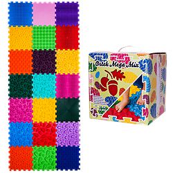 Ортопедичнийк масажний килимок "Мега Мікс" 21 елемент