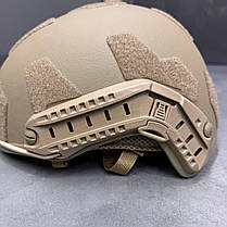 Шолом балістичний FAST ARAMID, NIJ IIIa, Custom, з поліпшеним кріпленням Wendy, розмір XL, колір Койот, фото 5