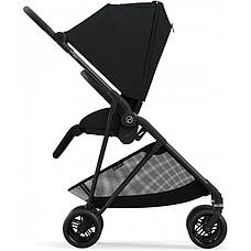 Прогулянкова коляска Cybex Melio Carbon Moon Black, фото 6