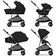 Прогулянкова коляска Cybex Melio Carbon Moon Black, фото 9