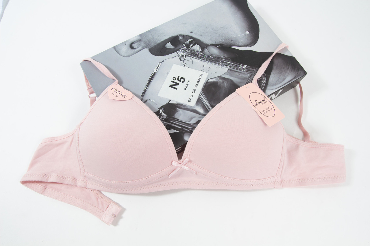 Бюстгальтер Cotton *A* LUNA 1301 Пудра
