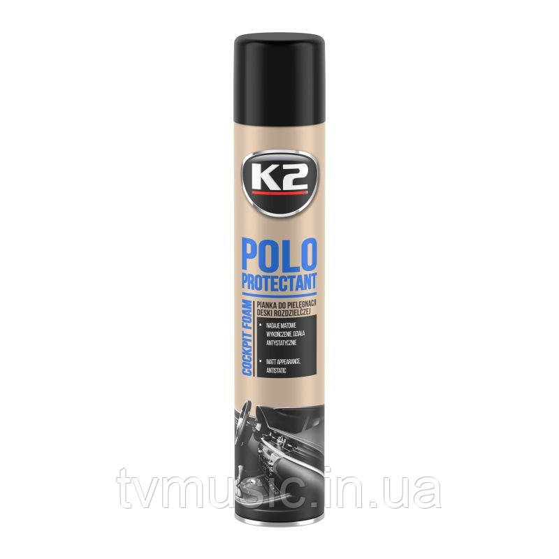 Поліроль для пластику K2 Polo Protectant Mat 750 мл (K418), фото 1