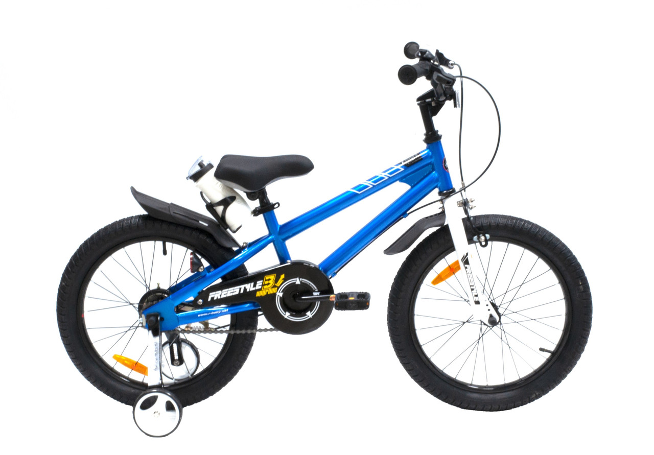 Велосипед 18" RoyalBaby FREESTYLE cиній