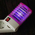 Електричний репелент для знищення комах від мережі / Лампа від комарів / Пастка для комарів, фото 2