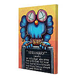 Набір постерів Riviera Blanca Kaws (PS-090) 3 шт в наборі, фото 3