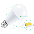 Світлодіодна RGB лампа в патрон E27 + пульт / LED лампочка / Розумна лампа світлодіодна / Лед лампа, фото 4