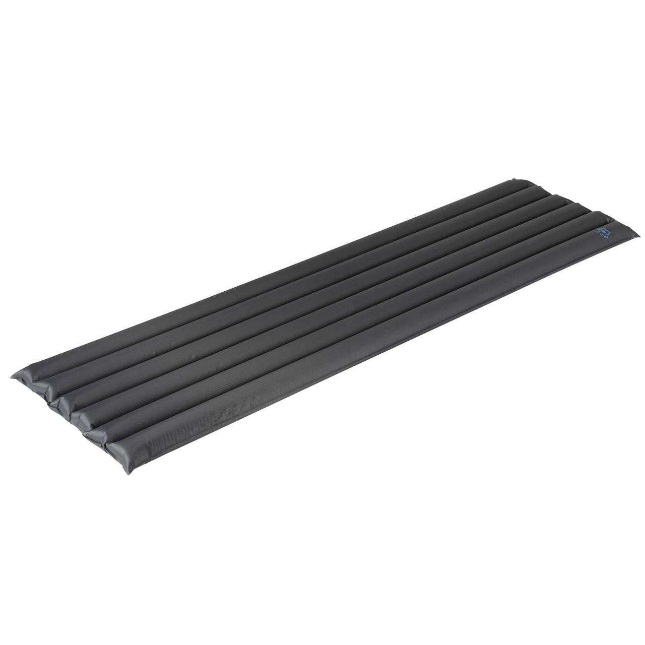 Килимок надувний Туристичний Bo-Camp Single 185x50x6.3 cm Grey (3106603) Каремат для Кемпінгу Голландія