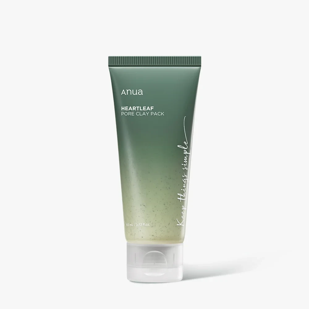 Очищуюча глиняна маска з екстрактом хауттюйнії Anua Heartleaf Pore Clay Pack, 100 мл