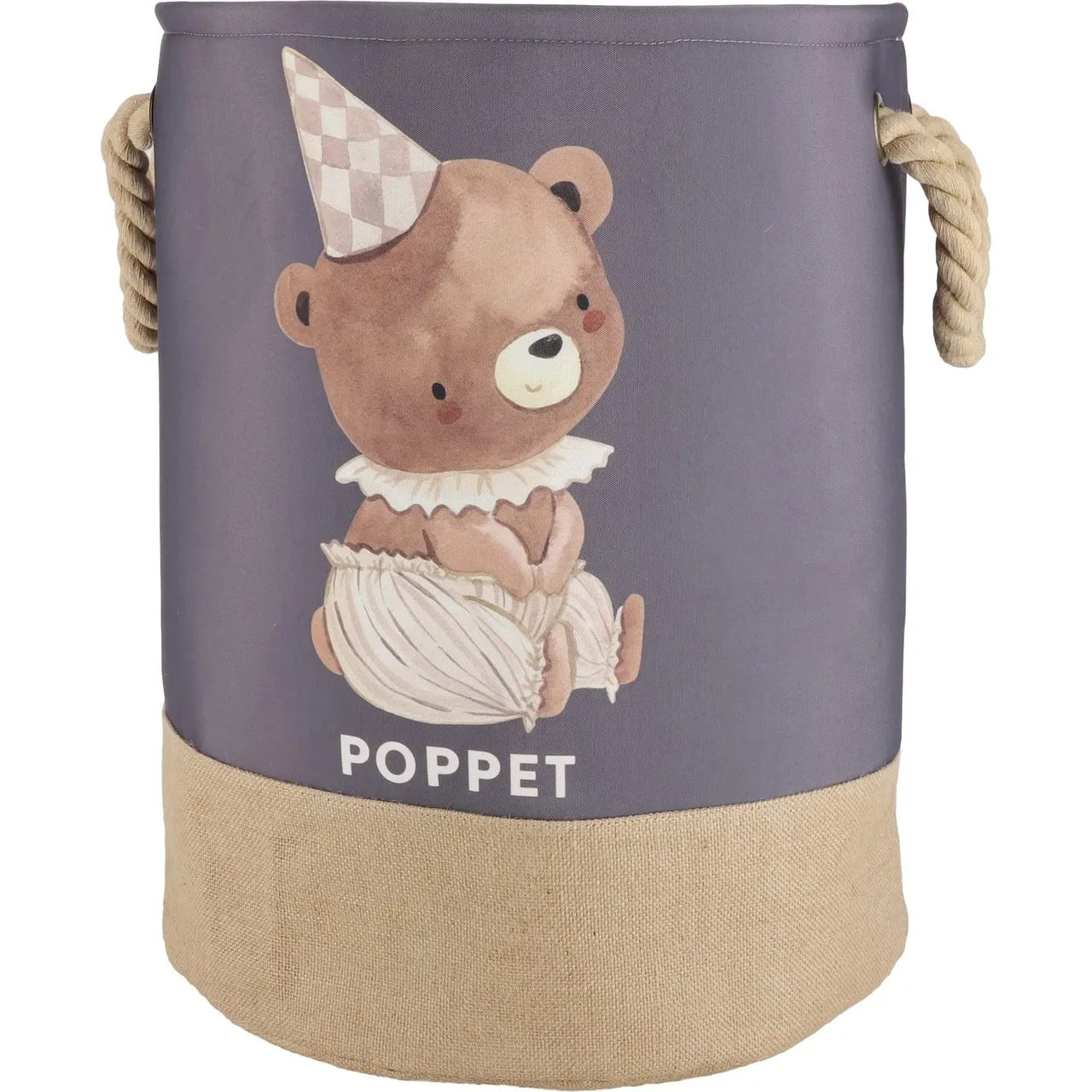 Кошик для зберігання іграшок Poppet Медвежатко 40х50 см