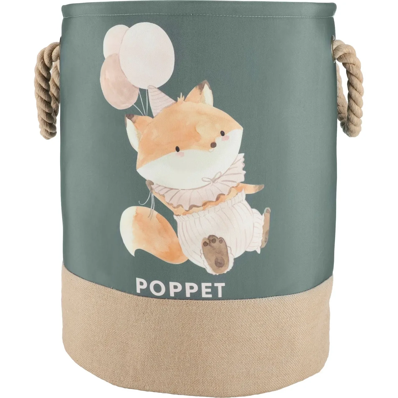 Кошик для зберігання іграшок Poppet Лисенятко 40х50 см, фото 1
