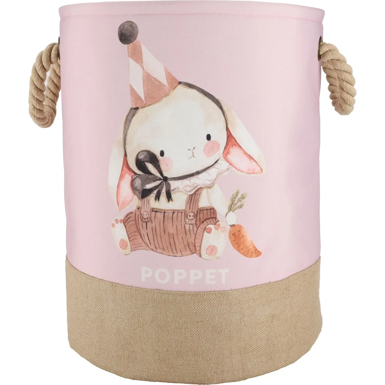 Кошик для зберігання іграшок Poppet Зайченятко 40х50 см, фото 1