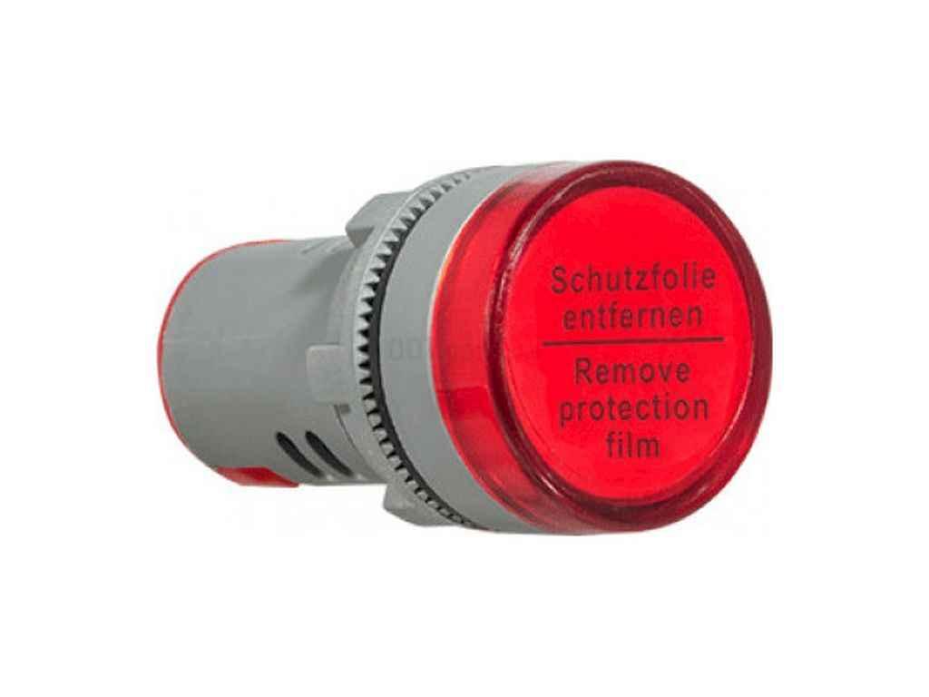 Сигнальна арматура ECO AD22-22SMD червона 220V АC ТМ АСКО