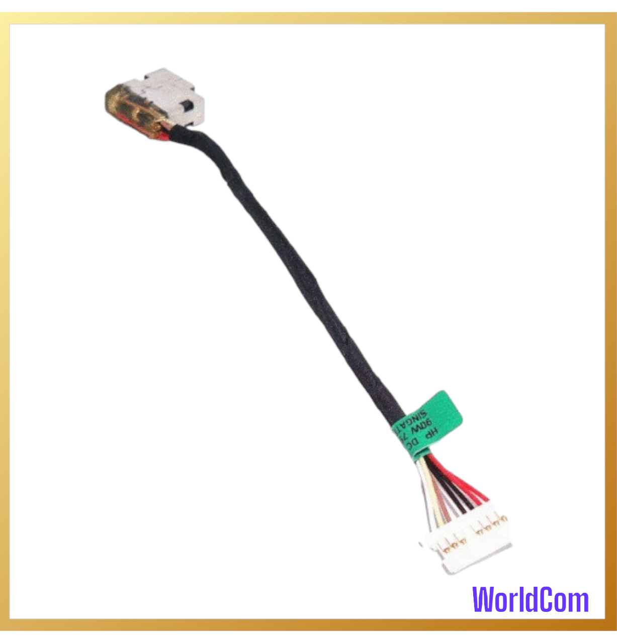 Prise Secteur (DC Jack) Pour HP 250 G4 G5 G7, 255 G4, 256 G4 - Référence L20475-001 - Neuf