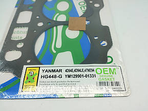Прокладка ГБЦ двигуна KOMATSU 4D94LE; 4D94E; OEM № YM129901-01331, YM129901-01330, YM12990101331, фото 5