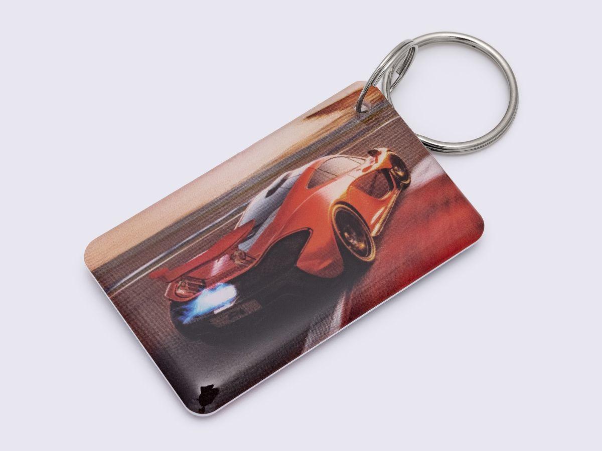 Заготовка ключа для домофону RFID 5577, "Червоне Авто", перезаписується, фото 1