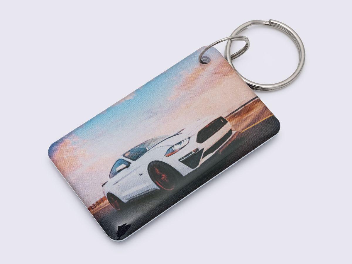 Заготовка ключа для домофону RFID 5577, "Біле Авто №1", перезаписується, фото 1