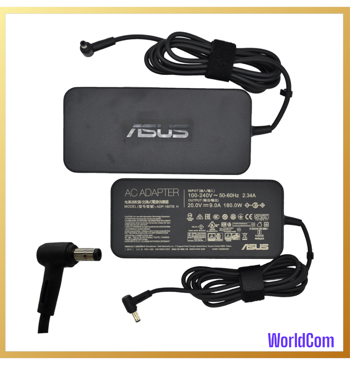 Оригінальний блок живлення для ноутбука Asus 19.5V 9.23A 180W (DC 5.5*2.5) SLIM SHAPE - фото 1 - id-p2259786658