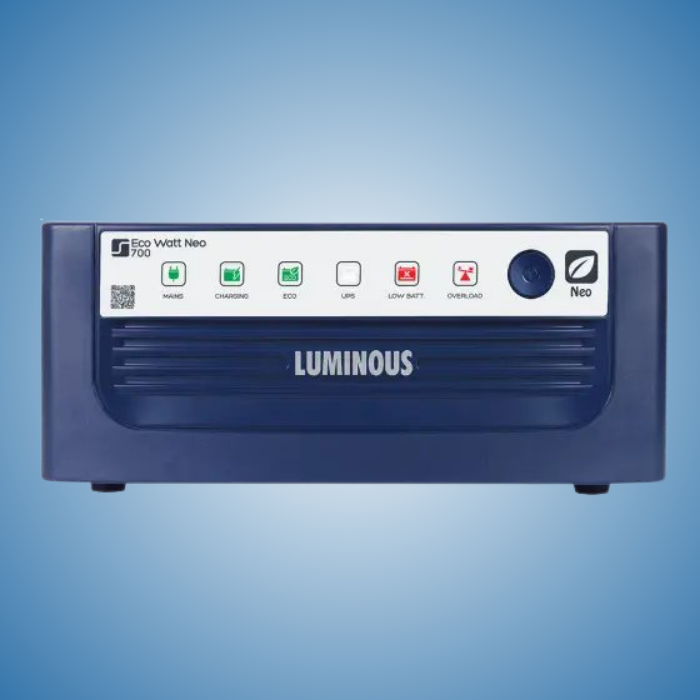 Инвертор ИБП Luminous Eco Volt 700VA – 12V, Зарядное устройство, преобразователь (Sine Wave) EV-900, фото 1