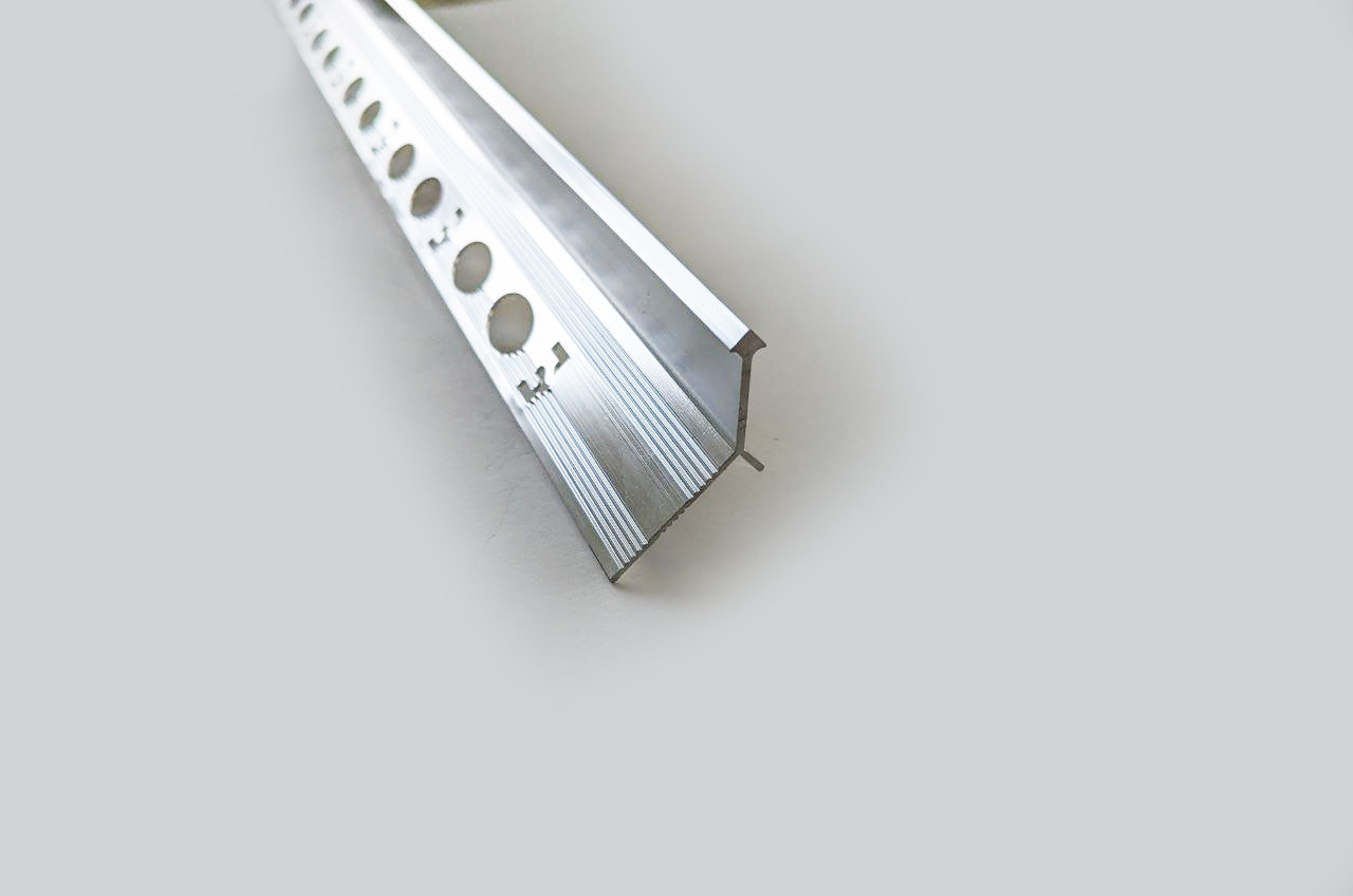 Y-подібний профіль для плитки Мерседес алюмінієвий полірований 12 мм 2.5 м LIPNA12, фото 1