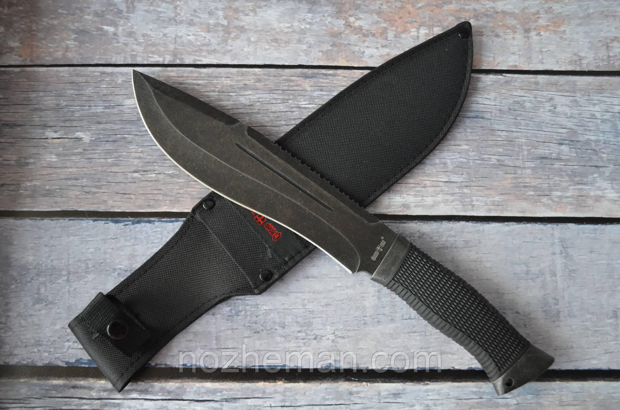 Ніж мачете класичний 2 з потужним клинком і зручним руків'ям, плюс тканинний чохол у комплекті, фото 1