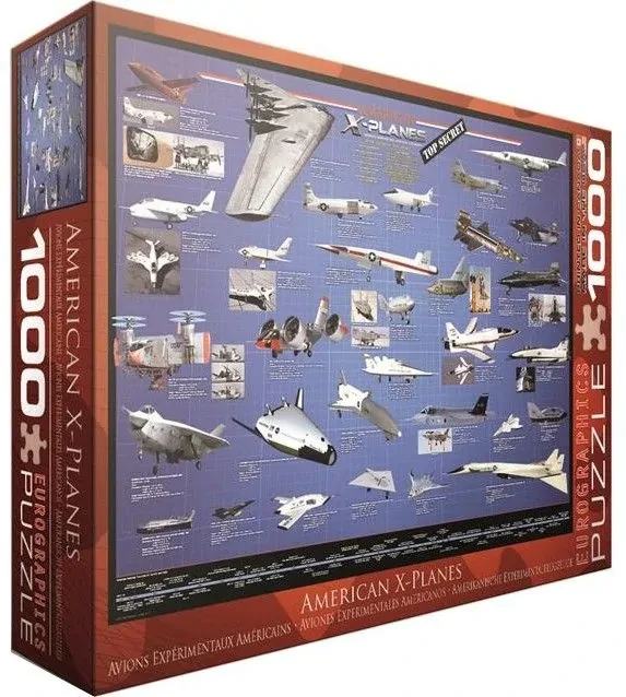 Eurographics пазл Амеріанські літаки-розвідники, 1000 елементів (6000-0248)