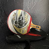 Тенісна ракетка для настільного тенісу, ракетка для тенісу пінг-понгу в чохлі CIMA CM-T200