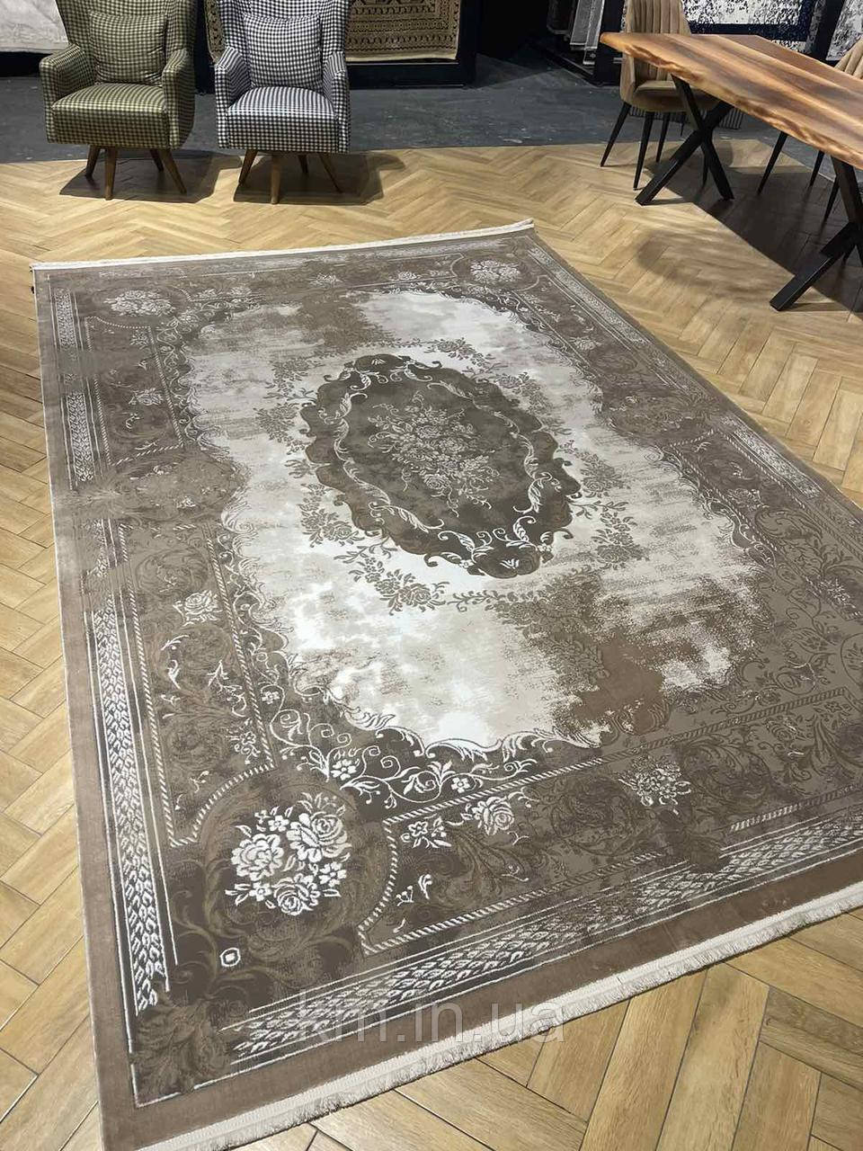 Сучасний килим LYONESSE 10172D BEIGE