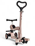 Фірмовий самокат-біговел Scooter Zinbang ABC TKWW 3in1, дитячий самокат, біговел для дитини, фото 5