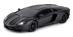 Автомобіль RK "KS Drive" (1:14) LAMBORGHINI AVENTADOR LP 700-4 чорний №124GRRB/КіддіСвіт/