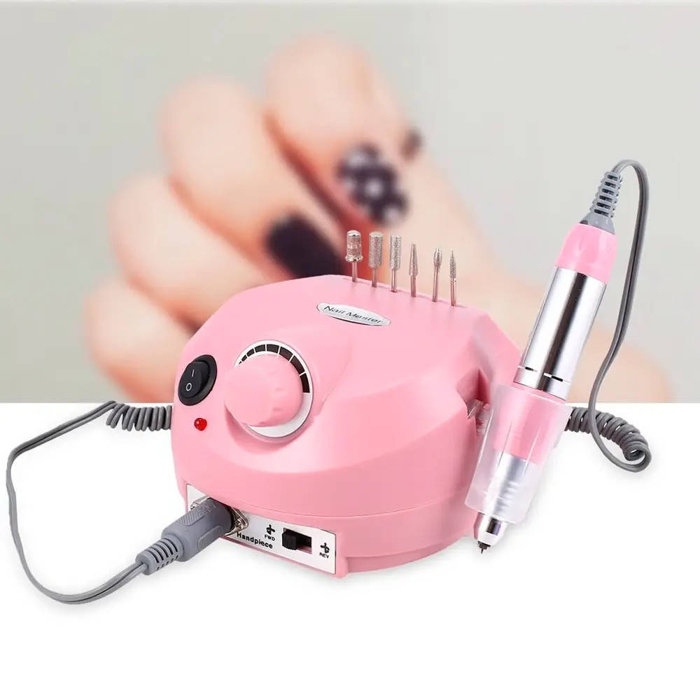 

Фрезер для маникюра на 45Вт, ZS-601 35000 об/мин/ Аппарат для маникюра и педикюра с педалью Розовый