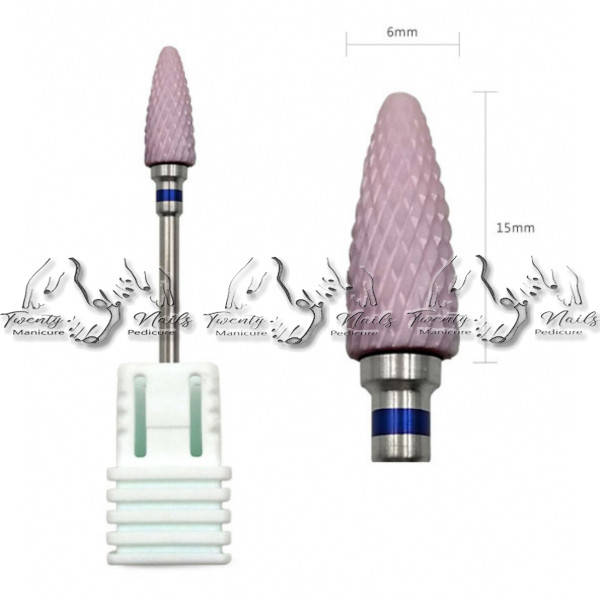 

Фреза керамическая (розовая) FK-017 LUX