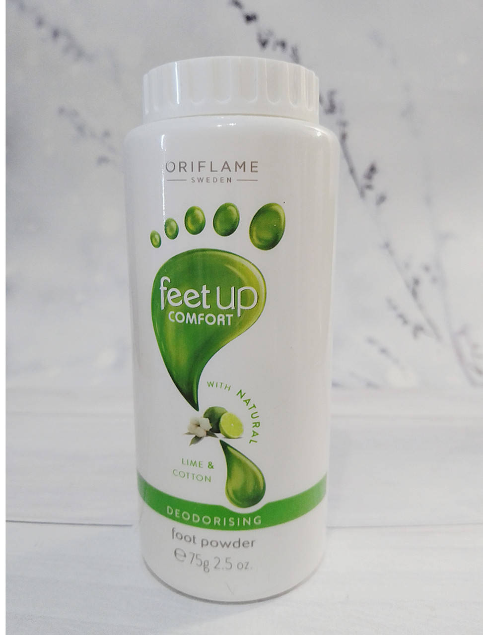 

Дезодорирующий тальк для ног Feet Up Comfort