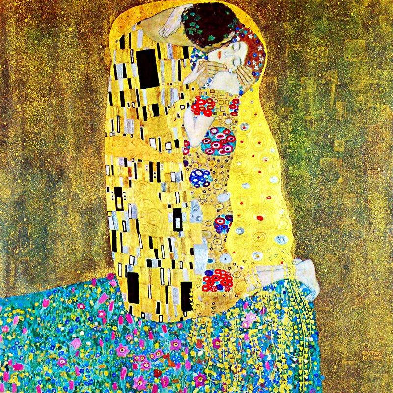 

Набор алмазной вышивки "Поцелуй". Художник Gustav Klimt