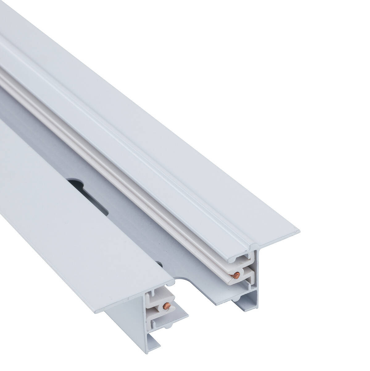 

9012 Шинопровід Nowodvorski PROFILE RECESSED TRACK WHITE 1 METER CN, Белый